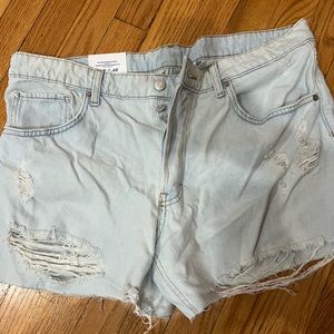 H&M boyfriend shorts loose fit